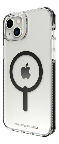 Funda Gear4 Santa Cruz Snap Para iPhone 14 Plus Negro Color Transparente Liso