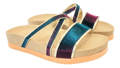 Sandalias Mujer Chatas Ojotas Urbanas Ultra Cómodas 