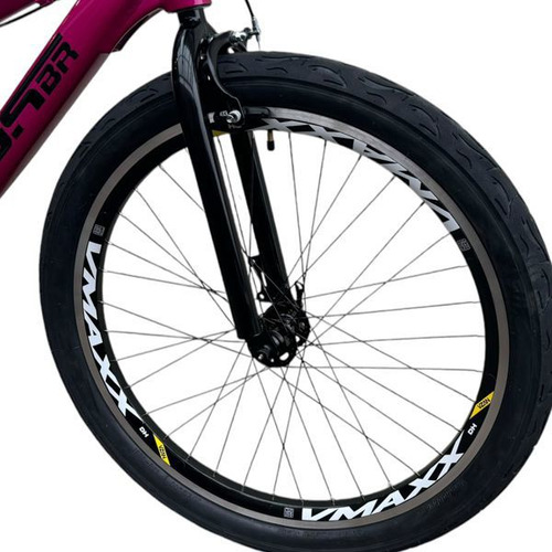 Bicicleta Gios 4trix Rosa C/garfo Wheeling/grau/rl