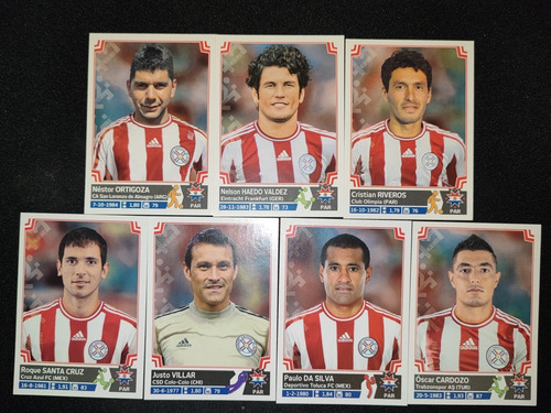 Imagen 7 de 10 de Pack Láminas Copa América Chile 2015 Panini