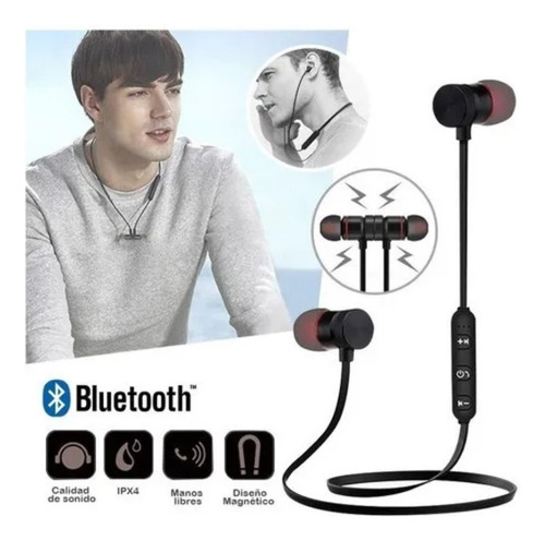 Audífono Bluetooth V4.2 M5 Deportivos Magnéticos