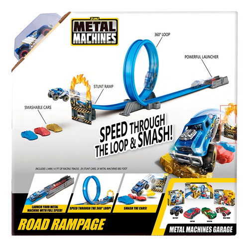 Road Rampage Launcher - Pista Metal Machines - Let's Play Color Multicolor