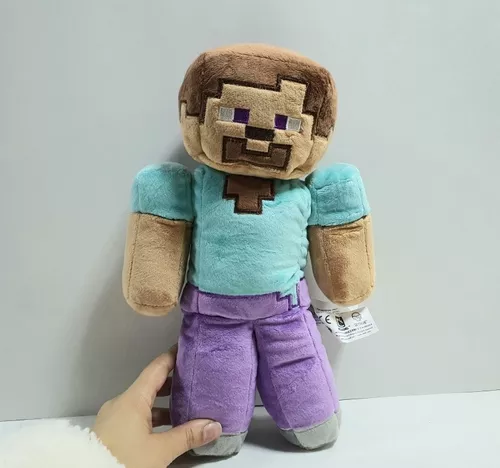 Boneco de pelúcia zr Toys Minecraft: Steve em Promoção na Americanas