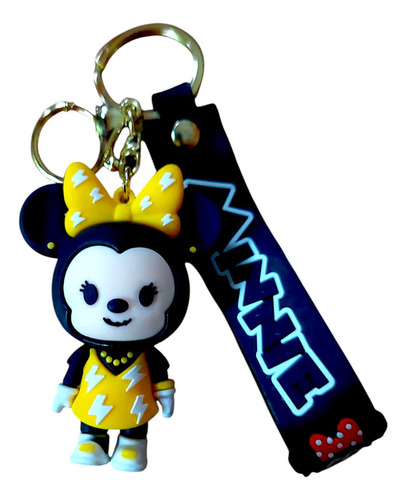 Llaveros De Mickey Y Minnie  Silicon 3d