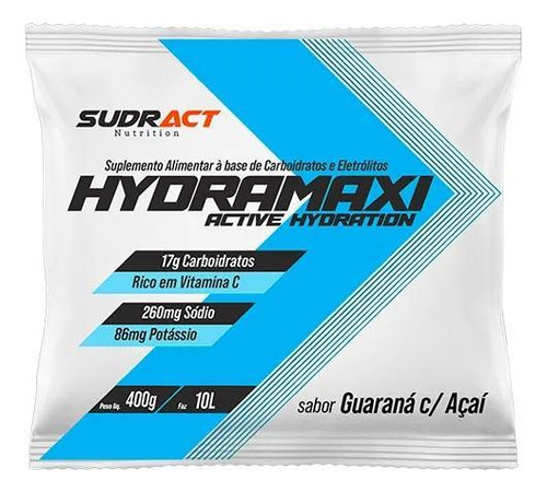 Isotônico Em Pó Hydramaxi Active Hydration Sabor Guaraná