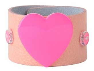 Imagen 2 de 2 de Brazaletes Pulseras De Mujer De Cuero Paris Nude- Ferraro
