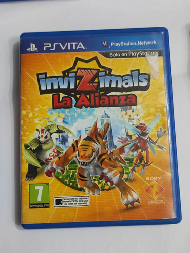 Juego Psvita Invizimals La Alianza 