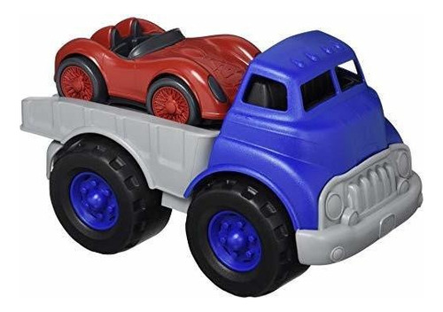 Coche De Carreras De Cama Plana Cb Pretend Play Motor S...