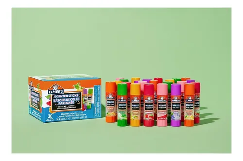 Barras De Pegamento Perfumadas Elmer S, 30 Unidades, 5.1 G C