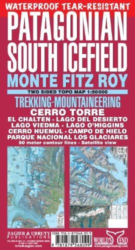 Book : Patagonia South Icefield Trekking Mountaineering...