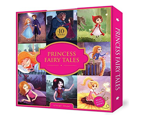 Book : Princess Fairy Tales Boxset A Set Of 10 Classic...