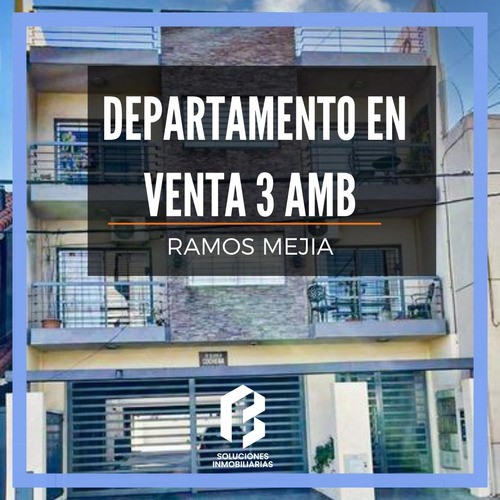 Departamento En  Venta De 3 Ambientes En Ramos Mejia