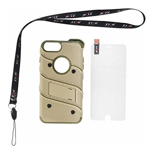 Zizo Bolt Series Para iPhone 8 Plus Funda Militar Juhub