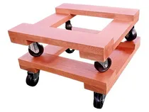 Comprar Base De Madera Para Maceteros 32 X 32 Cm - Soporta Peso 80kg