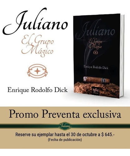 Juliano, El Grupo Mágico, Libro Sobre Salones De Fumar