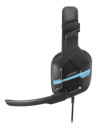 Headset Gamer Warrior Askari P3 Stereo Ps4 Azul - Ph292 Cor Preto e azul
