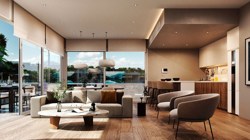 Estudio De Lujo En Venta En Playacar, 4 Albercas, Area Para