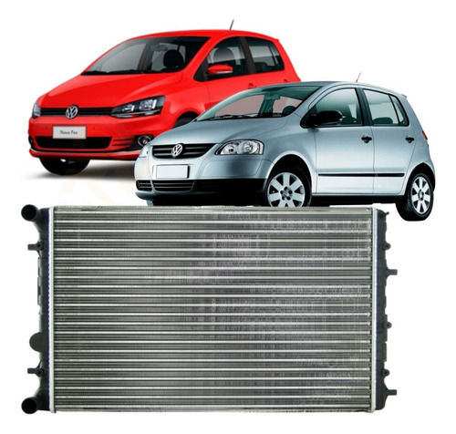 Radiador De Agua Magneti Marelli Vw Gol, Polo, Spacefox