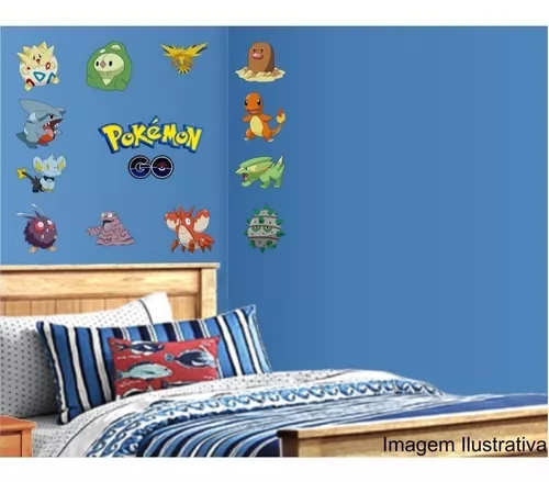 Adesivo Decorativo Pokemon Pequeno