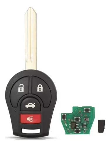 Llave Con Control Para Nissan March Sentra Versa 315 Mhz