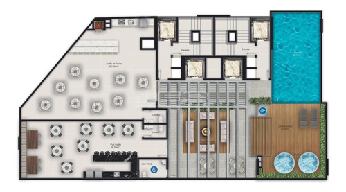 Imagem 9 de 15 de Flats No Vision Tower Em Meia Praia - 4648