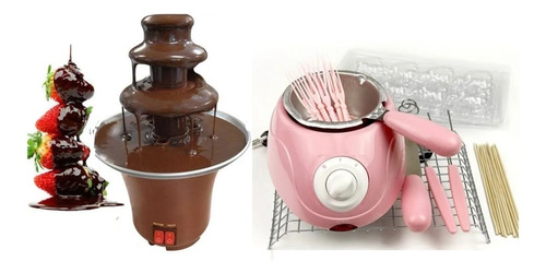 Pack Fondue Chocolate Maquina Chocolate + Cascada Chocolate