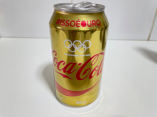 Lata Coca Cola - Ed. Limitada Olimpíadas - Aberta & Vazia