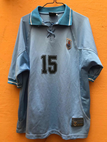 Camiseta Uruguay Eliminatorias 2006 100% Original Talle  L