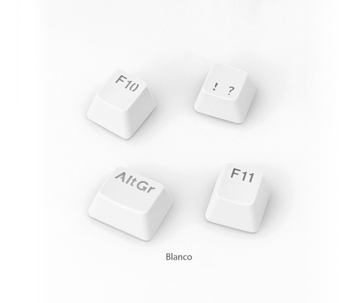 Imagen 3 de 7 de Kit 108 Teclas Keycaps Para Teclado Mecanico Nisuta Kb-gz108