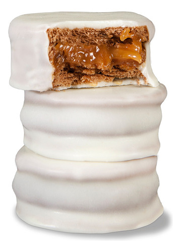 Mini Alfajor Alfa Pampa De Chocolate 36 Unidades 32 Gr Blanco