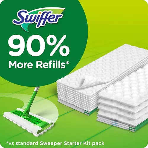 Swiffer Sweeper Dry + Wet - Juego De Limpieza 19 Recambios