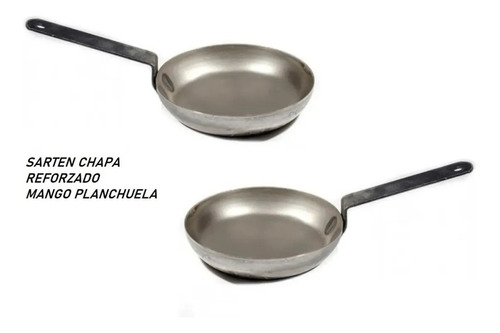 Sarten Chapa Mango Planchuela 22 Cm Sarten Tortilla Reforzad