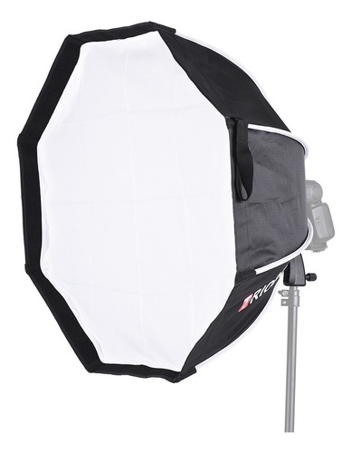 Softbox Octogonal Plegable Para Flashes De Zapata 90cm