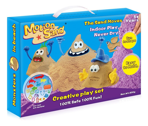 Motion Sand Masa Arena Magica Creative Playset Ms-04 Color Multicolor