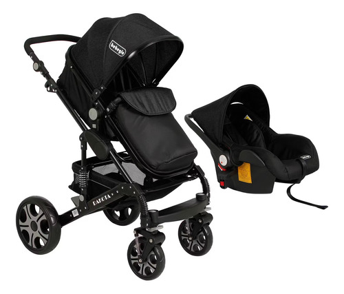 Coche Travel System Dakota Rs-13660 Negro Bebeglo