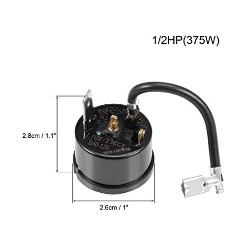 Protector De Sobrecarga Térmica Refrigerador 1/2hp 375...
