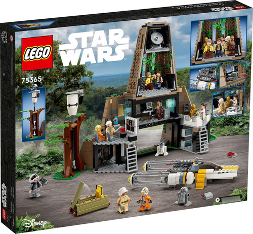 Lego Star Wars 75365 Base Rebelde De Yavin 4