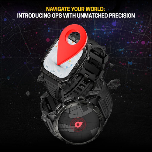 Carbinox Blaze Reloj Inteligente Con Gps Modo Deportivo