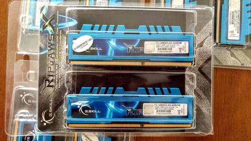 Imagem 2 de 3 de Memória Gamer Gskill Ripjawsx 2x2gb 1866mhz Corsair Kingston