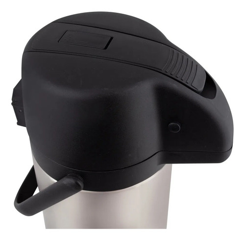 Garrafa Térmica 2,5l Inox Café Cha Quente C/ Alavanca Mor