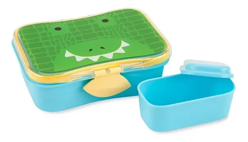 Tupper Infantil Skip Hop Zoo P/ Snack Con Asa P/ Niños Febo - FEBO