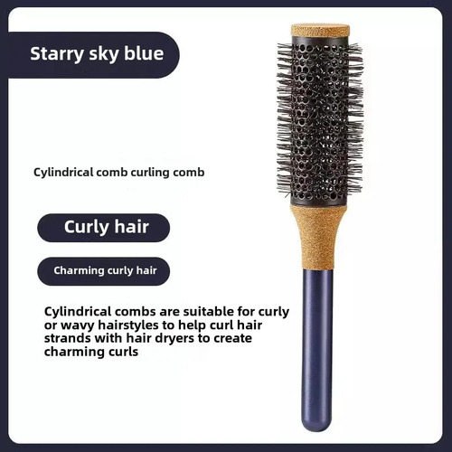 Curling Comb Abs Material 20cm Starry Sky Cylinder