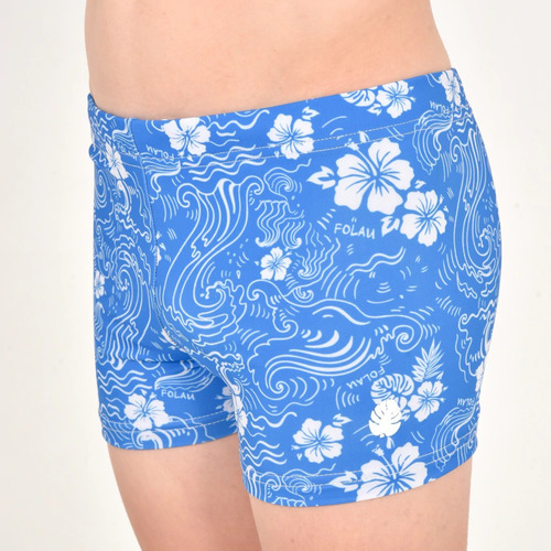 Short De Baño Folau Niños Lycra Proteccion Uv 50