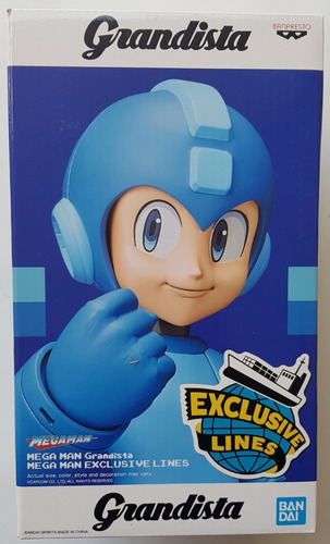 Figura Mega Man Rockman Grandista Nueva !!!