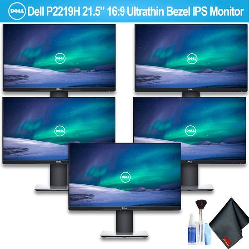 Set De 5 Monitores Ips De 21.5'' 16:9 Y Bisel Ultra