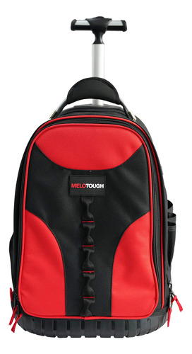 Melotough Mochila De Herramientas Con Ruedas Resistente Trad