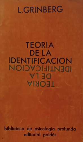 L. Grinberg Teoría De La Identificación