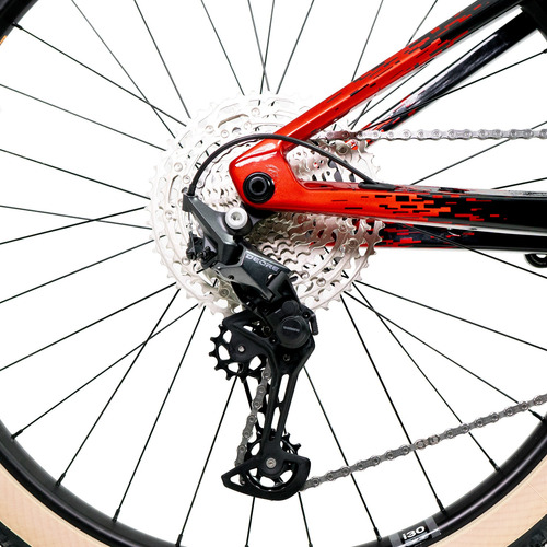 Bicicleta Tsw Full Quest Red Devil Carbono Deore 12v 2024/25