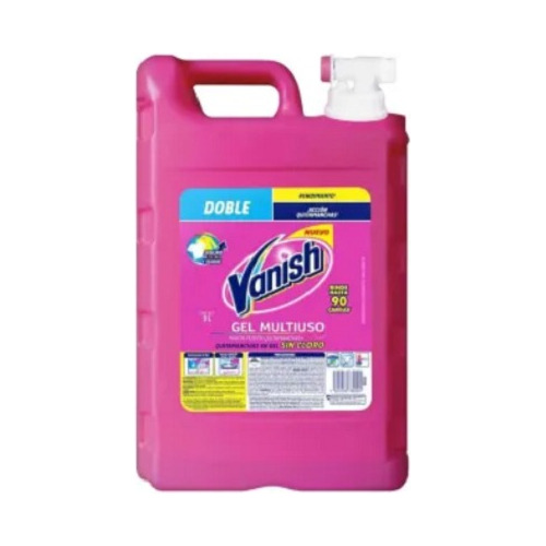 Quitamanchas En Gel Vanish Multiusos Para Ropa De Color 9 Lt