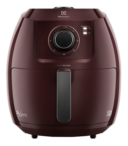 Fritadeira Air Fryer Electrolux 5l 1700w Eaf50/51 Cor Dark red 220V